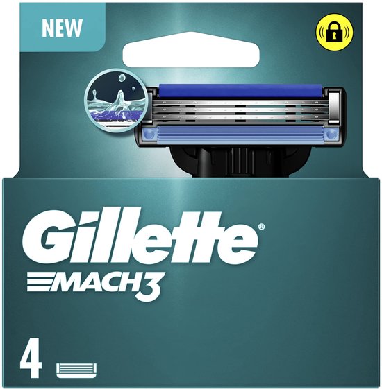 Gillette Mach3 4 Scheermesejs