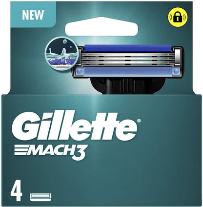 Gillette Mach3 4 Scheermesejs