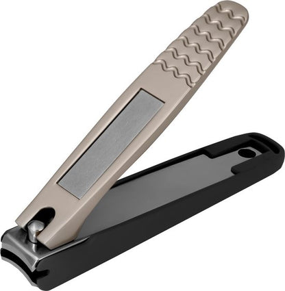 Staleks - robuste nagelknipper met container