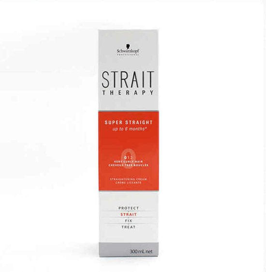 Haarstijlbehandeling Strait Therapy Cream 0 Schwarzkopf (300 ml)
