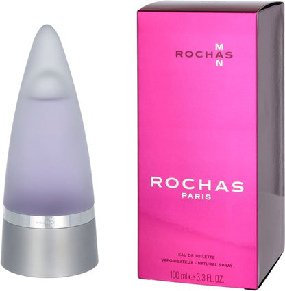 Rochas 100 ml - Eau de Toilette - Herenparfum
