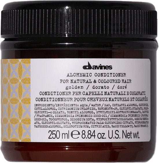 Colour Hair Crème Davines Alchemic Golden 250 ml