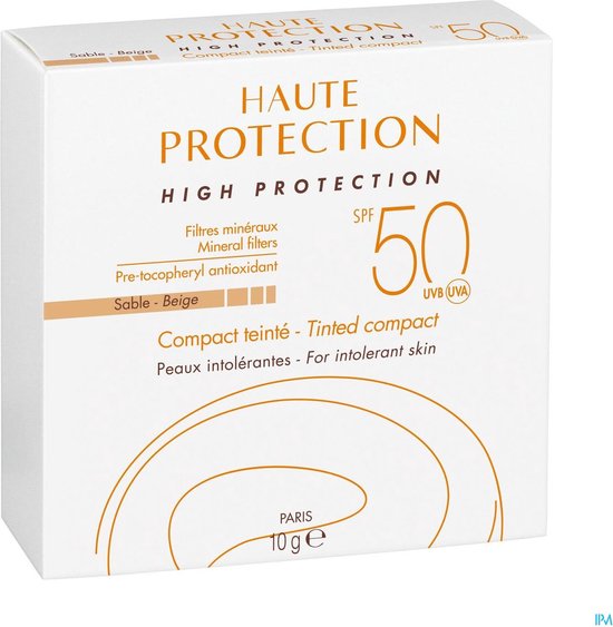 Avène Zon Compact Crème Sable SPF50 - Zonnebrand - 10 ml