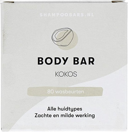 ShampooBars - Body Bar Kokos Alle Huidtypes - 60g