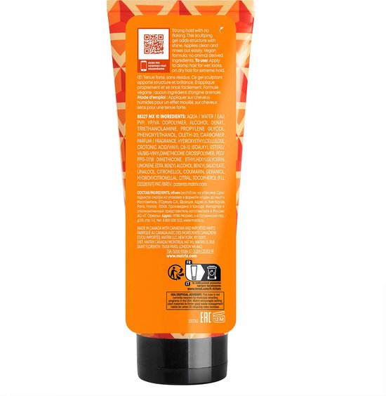 Matrix Controller Gel – Styling gel voor definitie en het modelleren van je haar – 200 ml