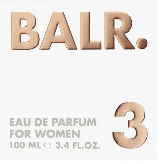 Balr. 3 For Woman 100 ml Eau de Parfum Spray