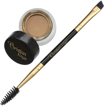 Christian Faye Dipbrow Pomade - Wenkbrauwpoeder Taupe - 4.5 gr
