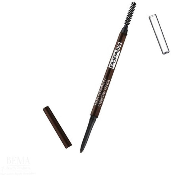 Pupa - High Definition Eyebrow Pencil - 002 Brown