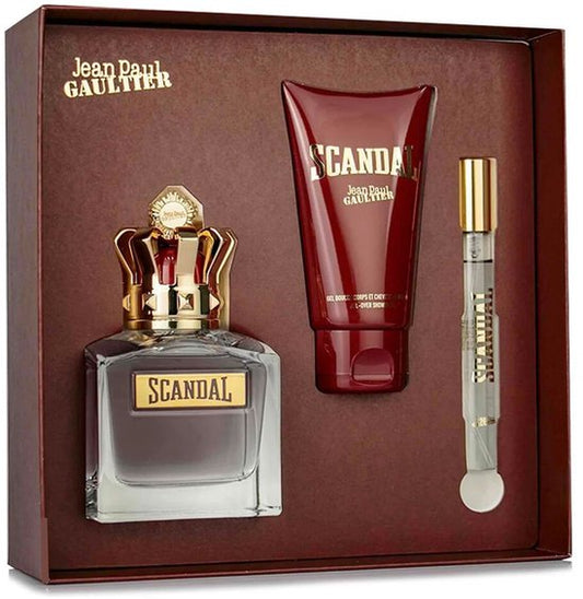 Jean Paul Gaultier SCANDAL HIM EDT 100 ml + Shower gel 75 ml + EDT 10 ml