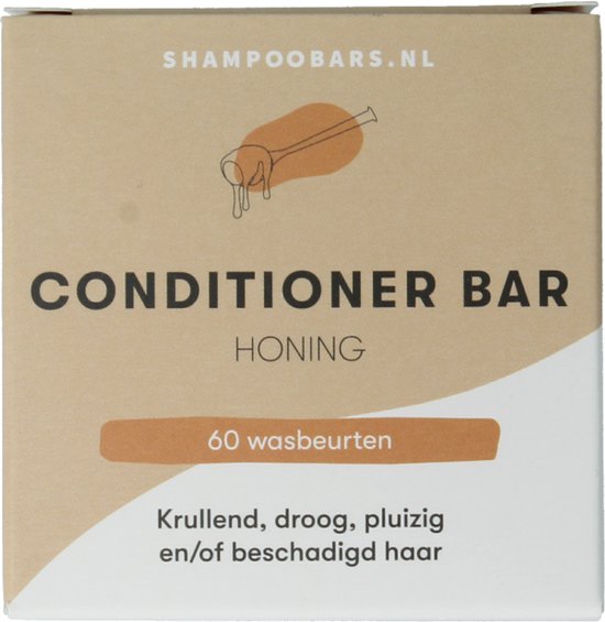 ShampooBars - Conditioner Bar Honing Krullend & Droog Haar - 60g