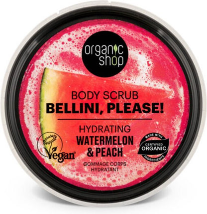 Organic Shop Body Scrub Watermelon & Peach - 250 ml