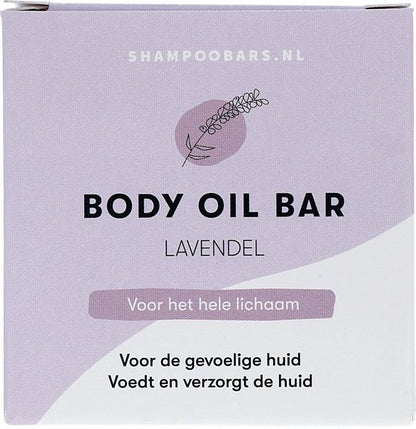 ShampooBars Body Oil Bar Lavendel - plasticvrij