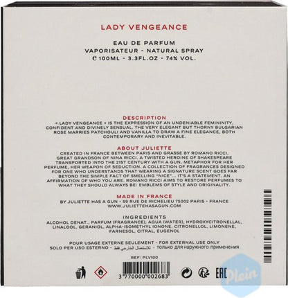 Juliette Has a Gun Lady Vengeance Eau De Parfum Spray 100 ml