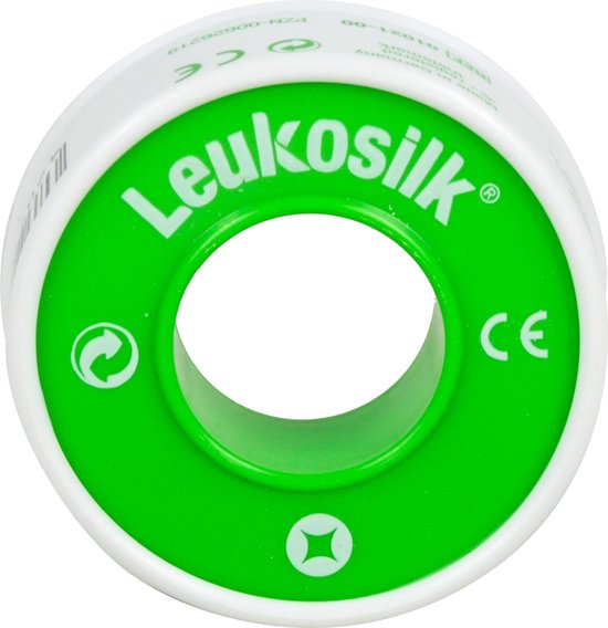 Leukosilk Gevoelige Huid | 5 m x 1.25 cm | Pleisters