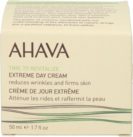 AHAVA Extreme Voedende Dagcreme | Verstevigt & Hydrateert | Anti-Rimpel | Natuurlijke Antioxidant-Rijke Formule | Moisturizer voor een droge huid & ge