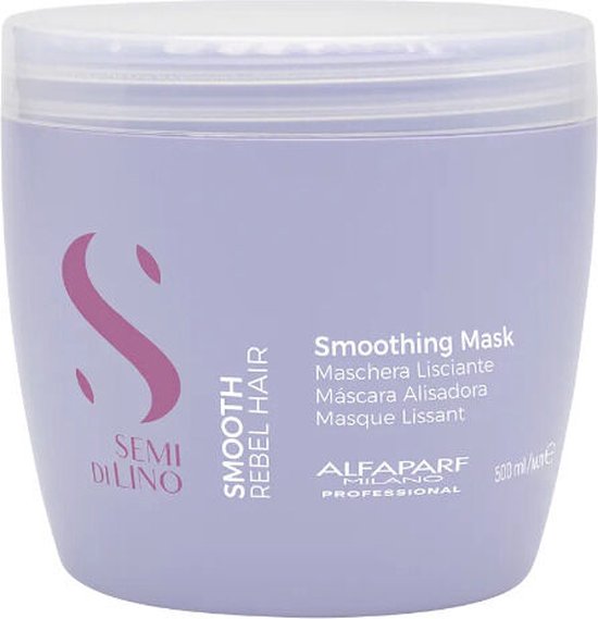 Haarmasker Alfaparf Milano Semi Di Lino Smooth Rebels Haar (500 ml)