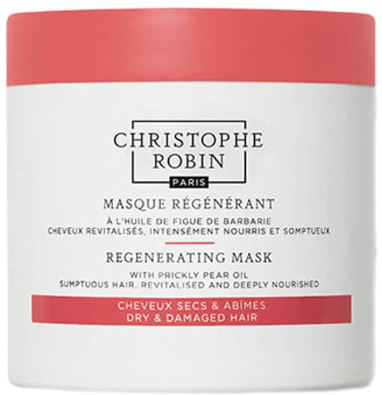 Christophe Robin Regenerating Mask - Haarmasker met Prickly Pear Oil - 250ml