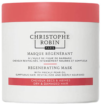 Christophe Robin Regenerating Mask - Haarmasker met Prickly Pear Oil - 250ml