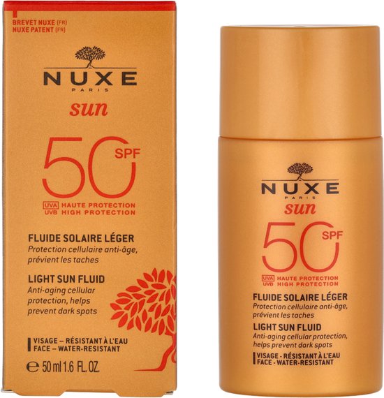 Nuxe Sun - Light Fluid High Protection SPF 50 - Zonnebrand  - 50 ml