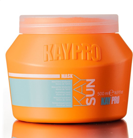 KayPro Sun Protection Masker 500 ml – KaySun - Professionele Haarverzorging – Haar Masker voor in de Zon – Sun Protection Hair – Zonbescherming haar