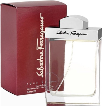 Salvatore Ferragamo Pour Homme - Houtachtige eau de toilette voor heren - 100 ml