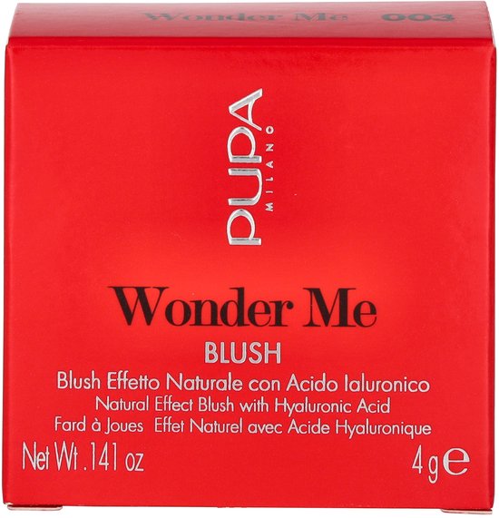 PUPA Milano Wonder Me Blush 003 That’s Hot - Radiant - 4 gr