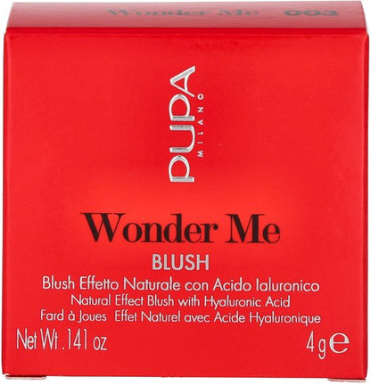 PUPA Milano Wonder Me Blush 003 That’s Hot - Radiant - 4 gr