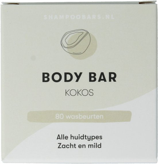 ShampooBars - Body Bar Kokos Alle Huidtypes - 60g