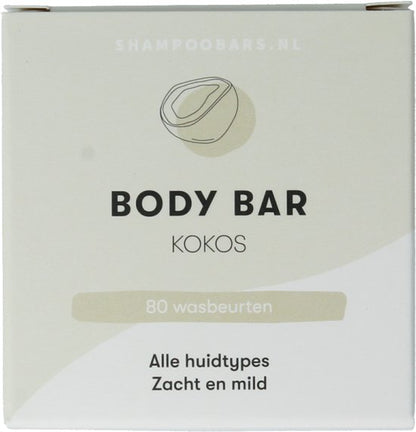 ShampooBars - Body Bar Kokos Alle Huidtypes - 60g