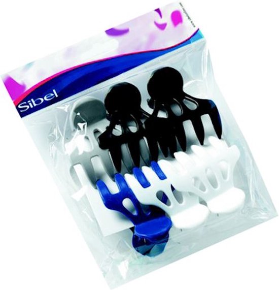 Rollerclip Plastic 6 Stk Ass