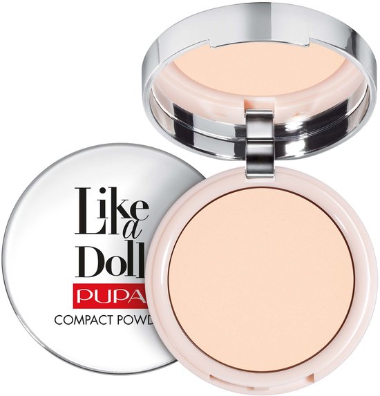 Pupa Like A Doll Compact Powder 001 Porcelain - 1 Stuks