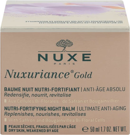 Anti-Veroudering Nachtbalsem Nuxuriance Gold Nuxe (50 ml)