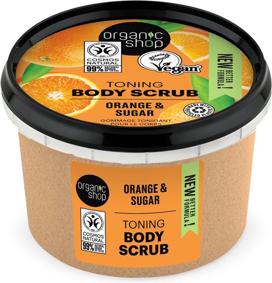 Organic Shop Body Scrub Orange - 250 ml
