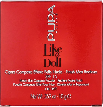 Pupa - Like A Doll Compact Powder - 002 Sublime Nude