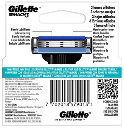 Gillette Mach3 4 Scheermesejs
