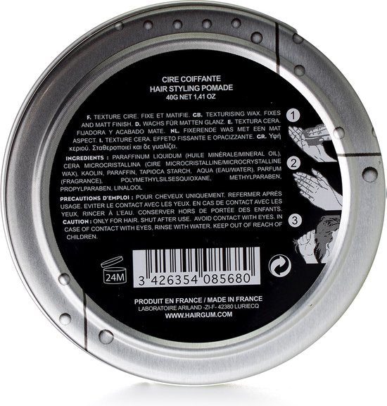 Lichte Fixatie Wax Hairgum Matt (40 g)
