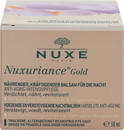 Anti-Veroudering Nachtbalsem Nuxuriance Gold Nuxe (50 ml)