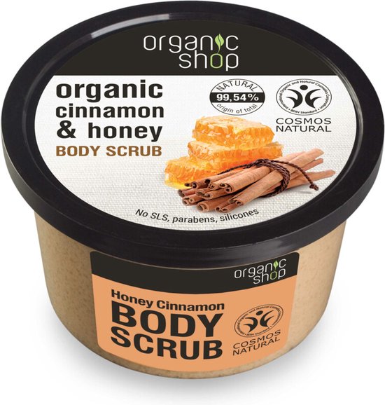 Organic Shop Rejuvenating Body Scrub Cinnamon - 250 ml