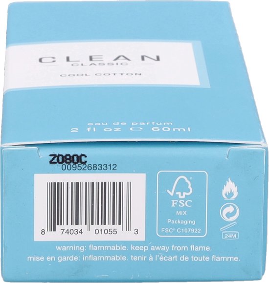 Clean Cool Cotton parfum - Eau de parfum spray - 60 ml