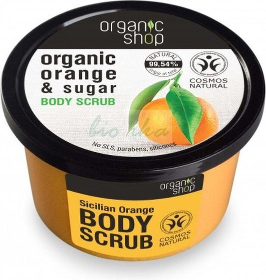 Organic Shop Body Scrub Orange - 250 ml