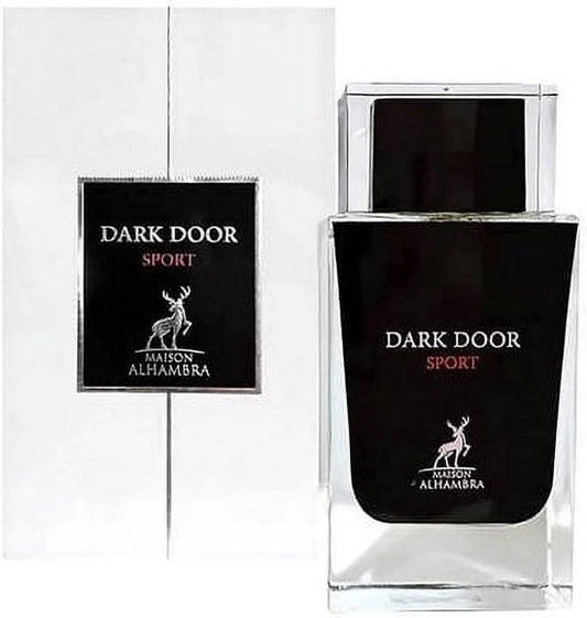 Maison Alhambra Dark Door Sport EDP M 100 ml (Clone of Dior Homme sport parfum)