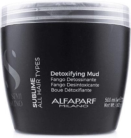 Mask Semi Di Lino Sublime Detoxifying Mud Alfaparf Milano (500 ml)