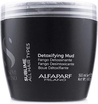 Mask Semi Di Lino Sublime Detoxifying Mud Alfaparf Milano (500 ml)