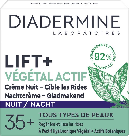 Diadermine Lift+ Végétal Actif Nacht Crème