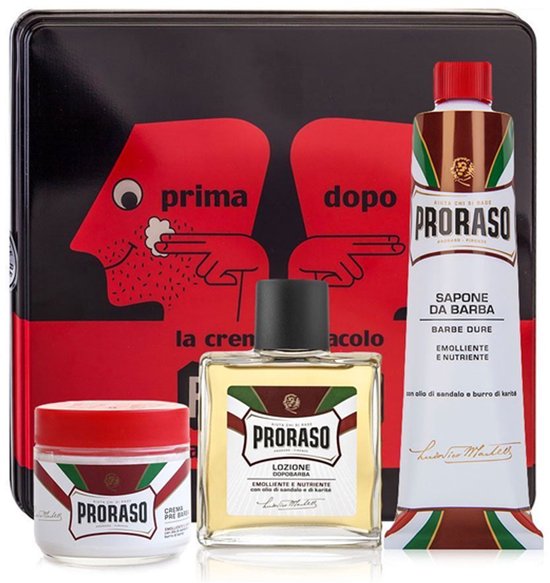 Scheerset Proraso Vintage Primadopo