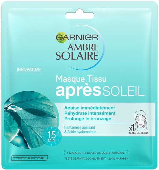 Garnier - After-Zon Tissue Masker van Ambre Solaire