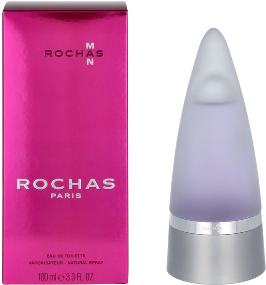 Rochas 100 ml - Eau de Toilette - Herenparfum
