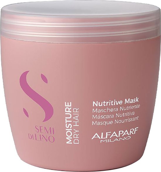 Voedend Haarmasker Alfaparf Milano Semi Di Lino 500 ml