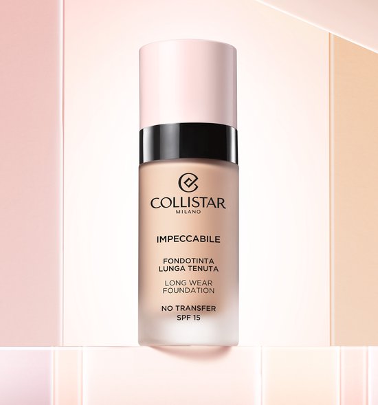 Collistar Make-Up Long Wear Foundation Impeccable 1R Avorio Rosato 30ml
