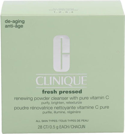 Clinique | Fresh Pressed Renewing Powder Cleanser With Pure Vitamin C | 28 st., 14g